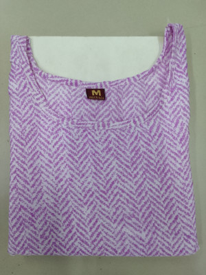 Jayshree Fab Women Printed A-line Kurta(Purple)