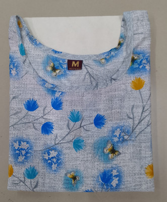 RIDDHI COLLECTION MALL Women Printed A-line Kurta(Multicolor)