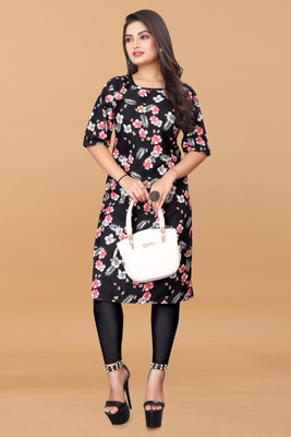 Vishwa Collection Mall Women Printed A-line Kurta(Multicolor)