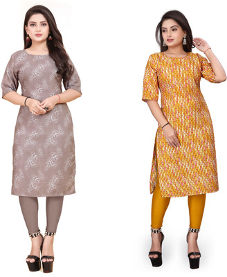 Jayshree Fab Women Printed A-line Kurta(Multicolor)