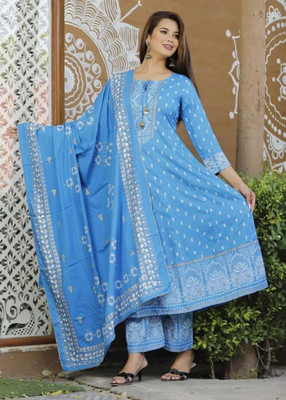 suraj fashion Women Kurta Palazzo Set