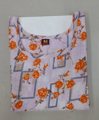 WOMENSILKFABRIC Women Printed A-line Kurta(Multicolor)
