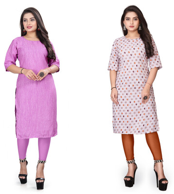 Sonali Impex Women Printed A-line Kurta(Multicolor)
