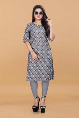 Vishwa Collection Mall Women Printed A-line Kurta(Multicolor)