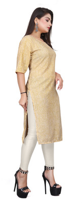 deshmi fashion Women Printed A-line Kurta(Multicolor)