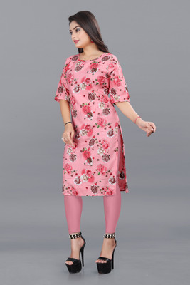 PAFASHION Women Printed A-line Kurta(Multicolor)