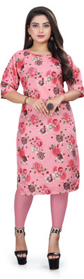 TITHIGARMENT Women Printed A-line Kurta(Multicolor)