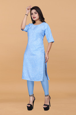deshmi fashion Women Printed A-line Kurta(Multicolor)