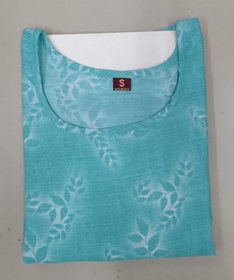 WOMENSILKFABRIC Women Printed A-line Kurta(Multicolor)