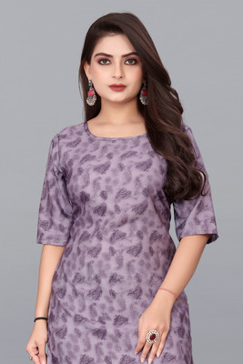 JAYA DESIGNER Women Printed A-line Kurta(Multicolor)