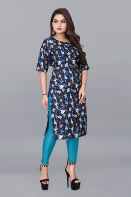 PAFASHION Women Printed A-line Kurta(Multicolor)
