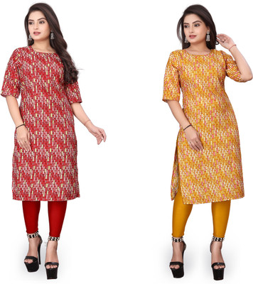 VAISALICREATION Women Printed A-line Kurta(Multicolor)