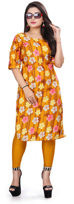 Vishwa Collection Mall Women Printed A-line Kurta(Multicolor)
