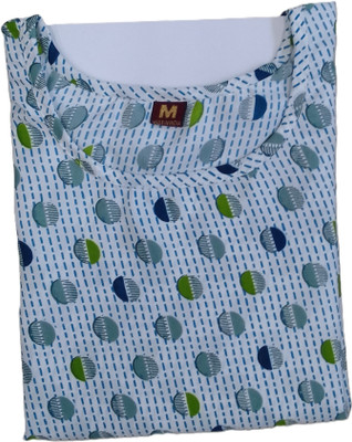 SANJUGARMENT Women Printed A-line Kurta(Multicolor)