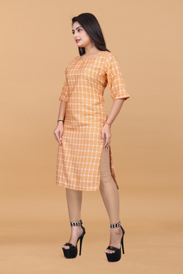 deshmi fashion Women Printed A-line Kurta(Multicolor)