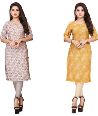 VAISALICREATION Women Printed A-line Kurta(Multicolor)