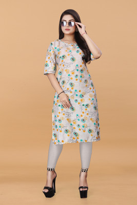 Vishwa Collection Mall Women Printed A-line Kurta(Multicolor)