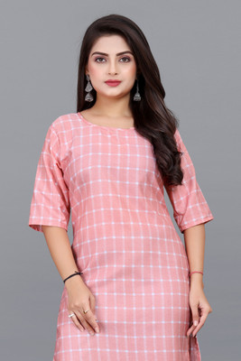 JAYA DESIGNER Women Printed A-line Kurta(Multicolor)