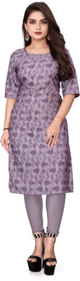 ANITA LYCRA Women Printed A-line Kurta(Multicolor)