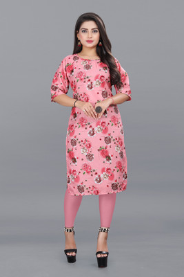 RIDDHI COLLECTION MALL Women Printed A-line Kurta(Multicolor)