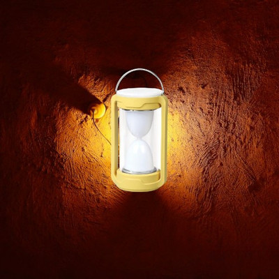 GUGGU 37L_Hero lantern 360° Emergency LED Lantern with Dimmable Brightness 4 hrs Lantern Emergency Light(Yellow)