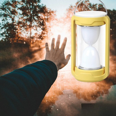 GUGGU 15S_Hero lantern 360° Emergency LED Lantern with Dimmable Brightness 4 hrs Lantern Emergency Light(Yellow)