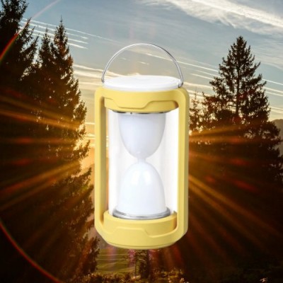 GUGGU 89Q_Hero lantern 360° Emergency LED Lantern with Dimmable Brightness 4 hrs Lantern Emergency Light(Yellow)