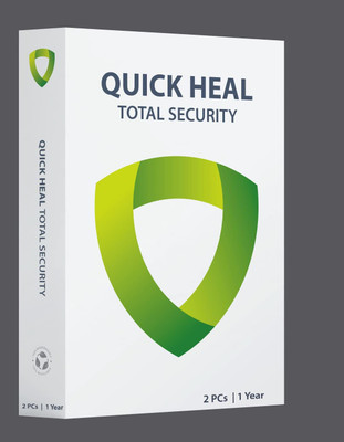 QUICK HEAL Total Security 2 User 1 Year(Voucher)