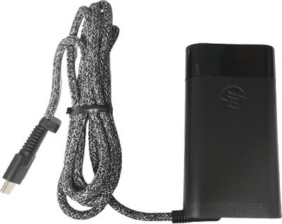 SOLUTIONS-365 COMPATIBLE HP 65W C TYPE ROUND SHAPE CHARGER FOR HP SPECTRE 12-A012NR X2 65 W Adapter(Power Cord Included)