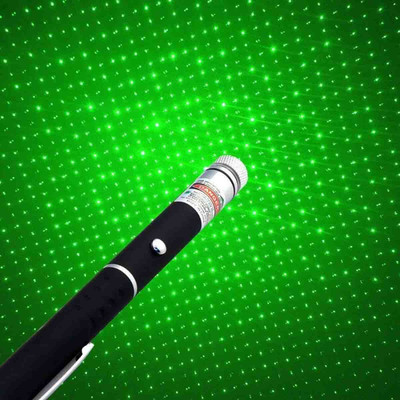 IMMUTABLE Laser Pointer Pen with Disco Light (Green) cxz10(650 nm, BLACK)