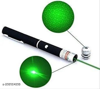 4uonly Laser Pointer Pen Beam Light 5Mw 650Nm Presentation Pointer BHL14(650 nm, Green)