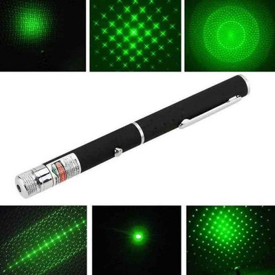 ENMORA Laser Pointer Pen Beam Light Presentation Pointer CXD3(650 nm, Green)