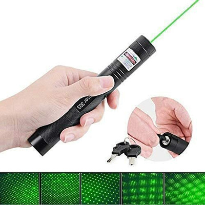 Care 4 Long Range Hight Power laser pointer Light 5 hrs Torch Emergency Light(Black)