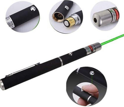ENMORA Laser Pointer Pen Beam Light 5Mw Presentation Pointer ERT17(650 nm, Green)