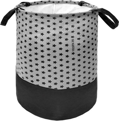 SH NASIMA 45 L Grey Laundry Bag(Non-Woven)