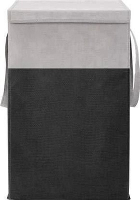 SH NASIMA MANUFACTURER 65 L Black, Grey Laundry Basket(Non Woven)