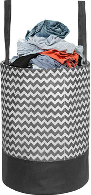 45 L Black Laundry Bag(Canvas)