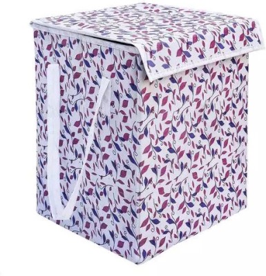 Innaugural 40 L Multicolor Laundry Basket(Non-Woven)