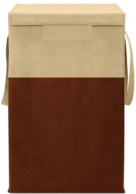 Home Store India 68 L Beige Laundry Bag(Non Woven)