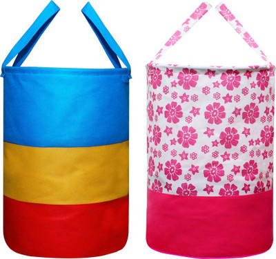 wini krafts 45 L Multicolor Laundry Bag(Non Woven)