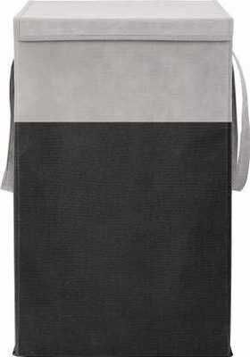 JustandKrafts 75 L Grey Laundry Basket(Non Woven)