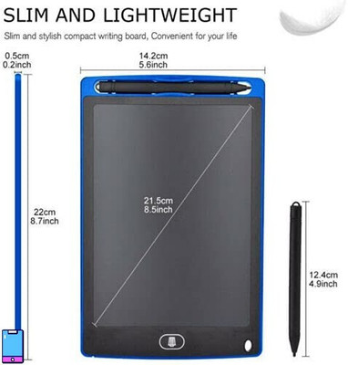 Tinywonders LCD Tablate 8.5 Inch - 878(Multicolor)