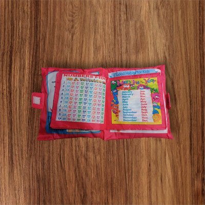 BHVMEY Soft Cushion Pillow for Kids’ Early Learning(Multicolor)