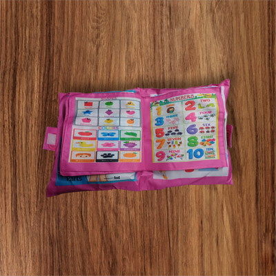 BHVMEY Interactive Chart Pillow for Kids Learning(Multicolor)