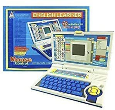 Anushka Toys 20 Activities & Games Fun Laptop Notebook Computer Toy for Kids(Multicolor)