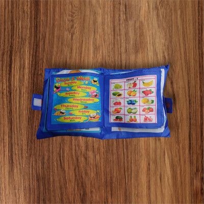 Nafhotoz Learning Aid Pillow for Preschoolers(Multicolor)