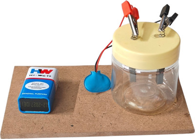 Esptronics Electrolysis of Water Science Project Working Model for Class 10 School Students(Multicolor)