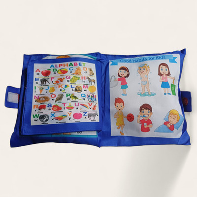 Dorytoys Printed Baby Pillow with Shapes & Colors(Multicolor)