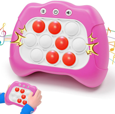 CountryLink Fast Push Game, Pop Bubble Fidget Toy Quick Push Light Up Popping Game(Multicolor)