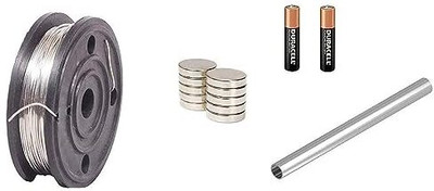 ERHIndia Science Project DIY Kit for School Kids Train Project Train Project DIY Kit(Silver)